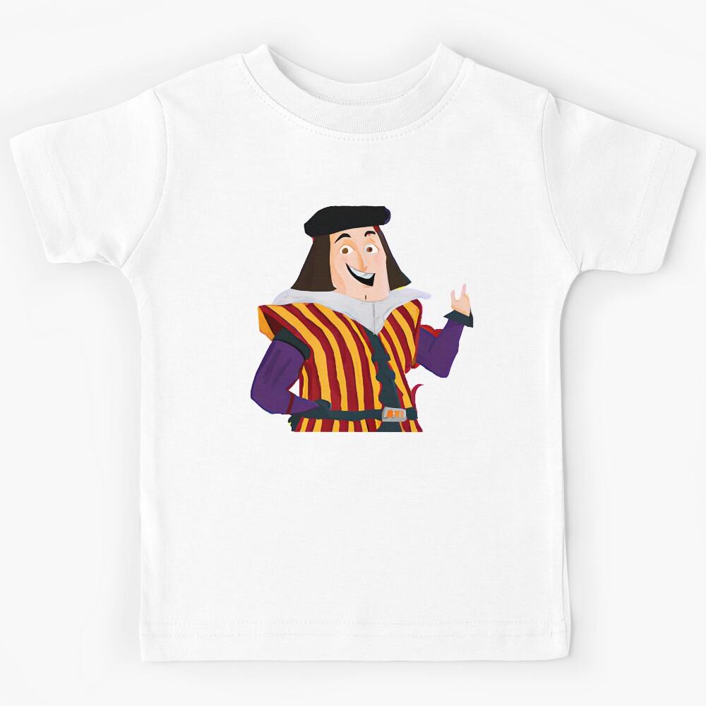 Lord Farquaad Handsome Shrek Kids T-Shirt 170