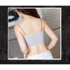 Damen S Dünner Träger Rückenfrei Dehnbar Trägerlos Bralette BH