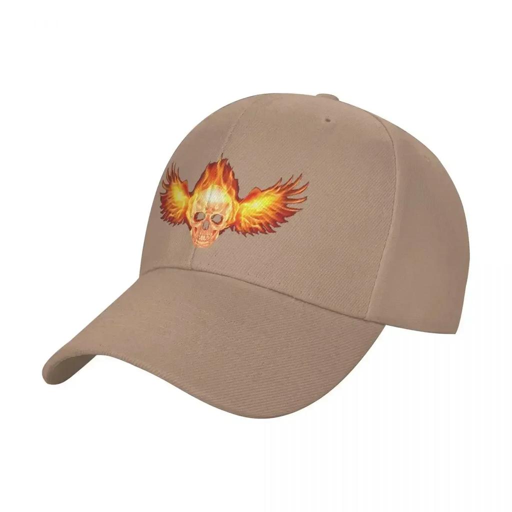 Flame Skull Logo 1013 Hat Caps Men Men's Hats Cap Man Summer Cap  Man Hat Baseball Cap
