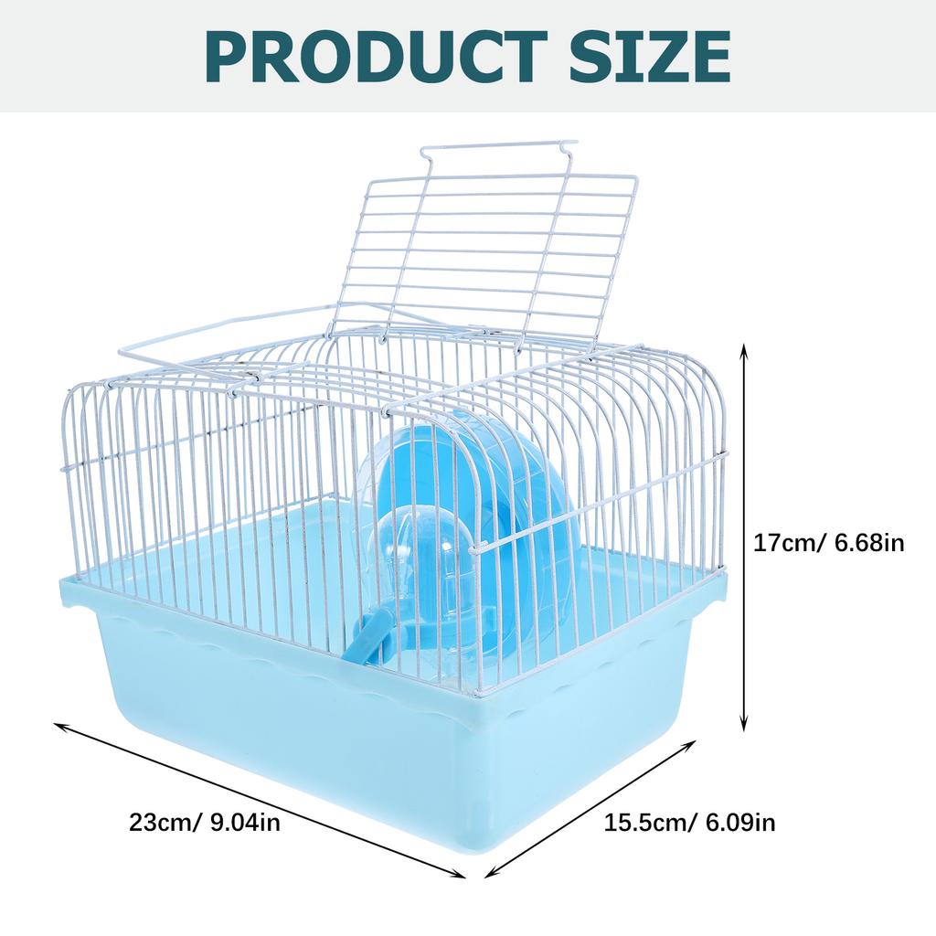 Pink Hamster Cage Multifunction Spacious Pet for Hamsters Rats Chinchillas Small Pet Supplies Hamster Cage