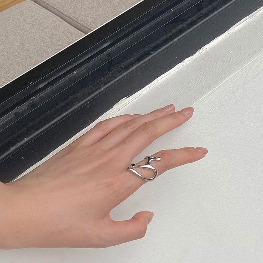Branches Street Style Women Jewelry Accessories Korean Style Jewelry Punk Ring Geometric Ring