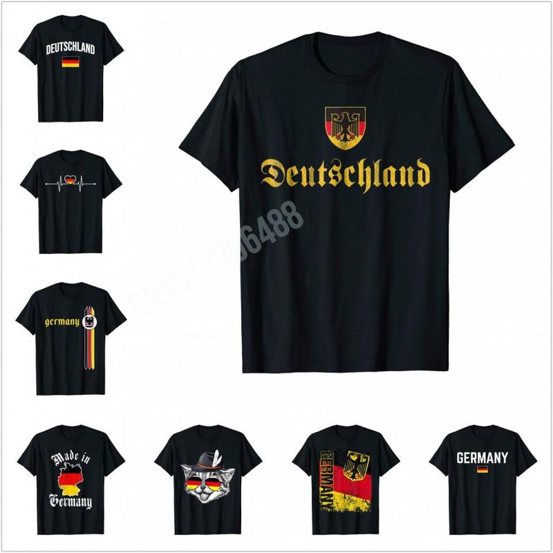 Men Women T Shirt More Design Deutschland Flag of german I love from Germany TShirt Hip Hop Tops 100 Cotton Tees