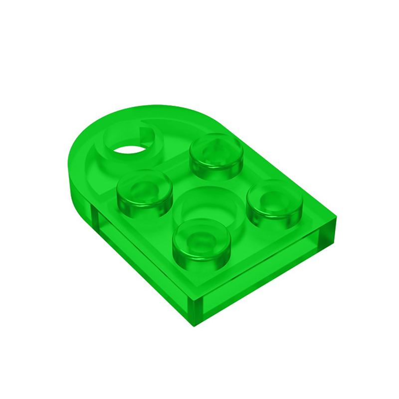 50PCS 3176 Plate Modified 2 x 3 with Hole Bricks Toys For Technical MOC Buildings Blocks Compatible High-Tech Gift