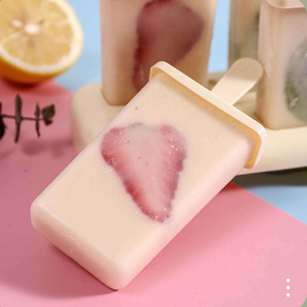 DIY Reusable Freeze Party Ice Cream Makers 3D Ice Cream Mold Ice Stick Ice Maker Kitchen Tools