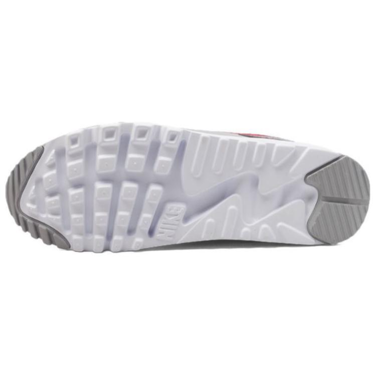 Nike Air Max 90 Ultra Tmavě šedá Gym Red Pánské tenisky Vlčí šedá 819474-006