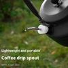 Vattenkokare Förlängningsmunstycke Rostfritt Stål Utökad Vattenkokarmunstycke Silikon Kaffekannor Droppmunstycke För Utomhus Vandring Ryggsäcksvandring