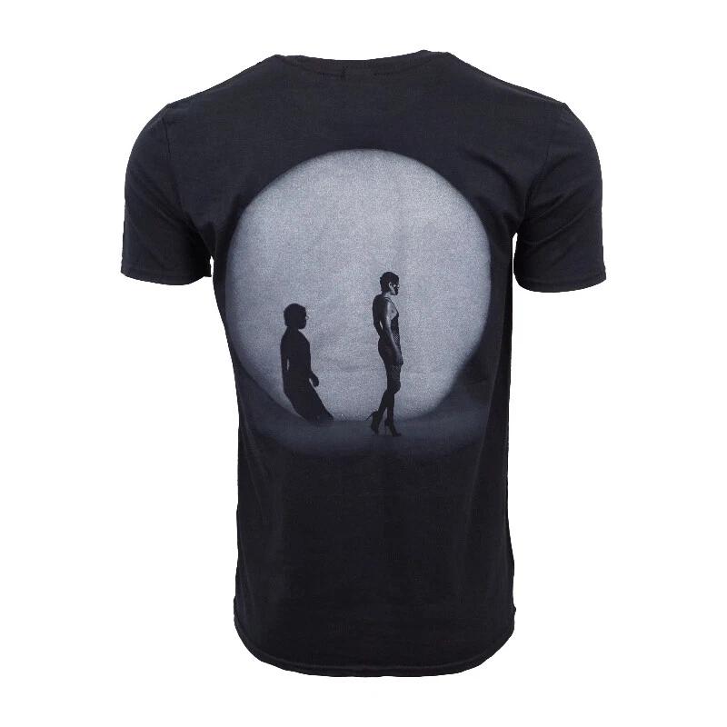 Rose Unisexs Black Graphic T Shirt S