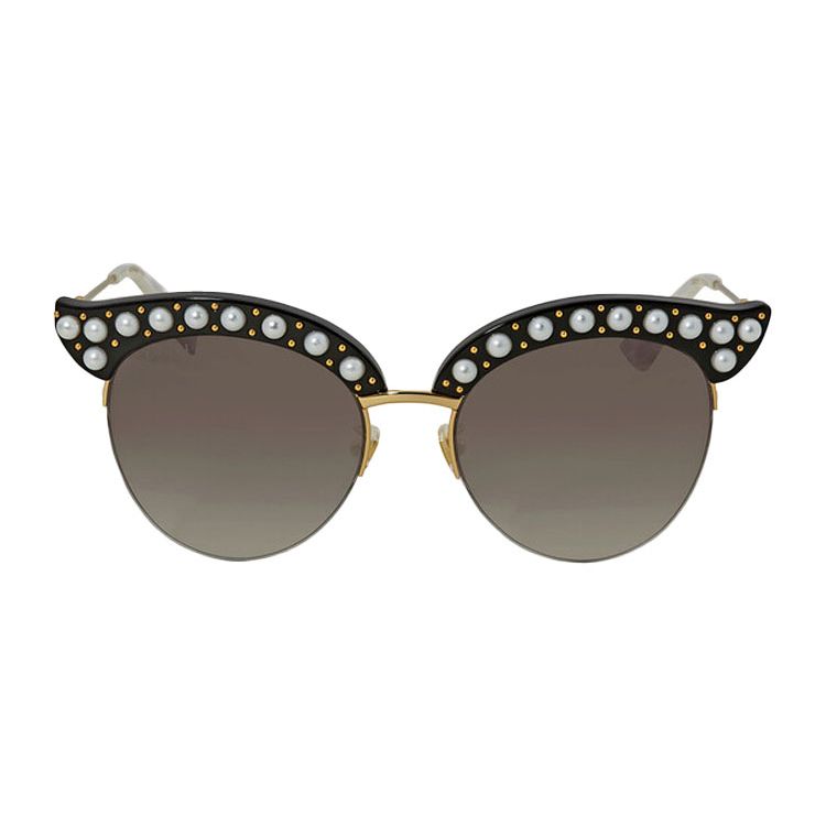Gucci Square Frame Oval Sunglasses Unisex sunglasses GG0212S-001 Dust Bag+Eyeglass Case (Random Color)