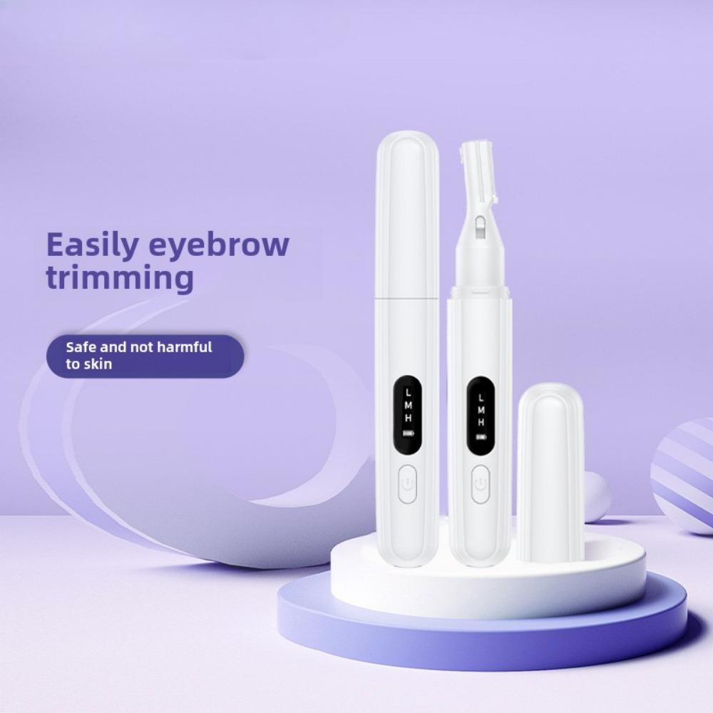 Electric Eyebrow Trimmer for Women Rechargeable Mini Private Eyebrow Trimmer Shaving Tool for Beginners