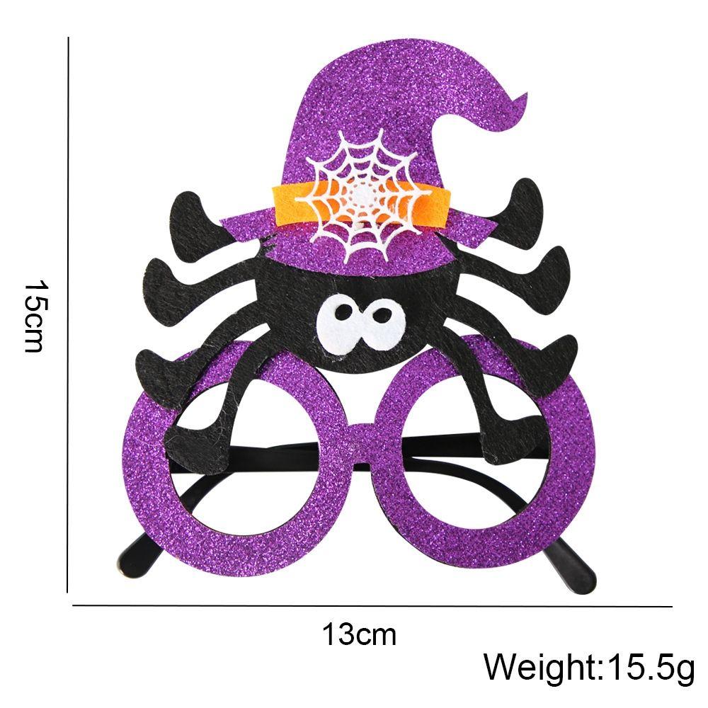 Spider Cobweb Skull Head Ghost Party Ghost Pumpkin Halloween Decoration Glasses Halloween Dress Up