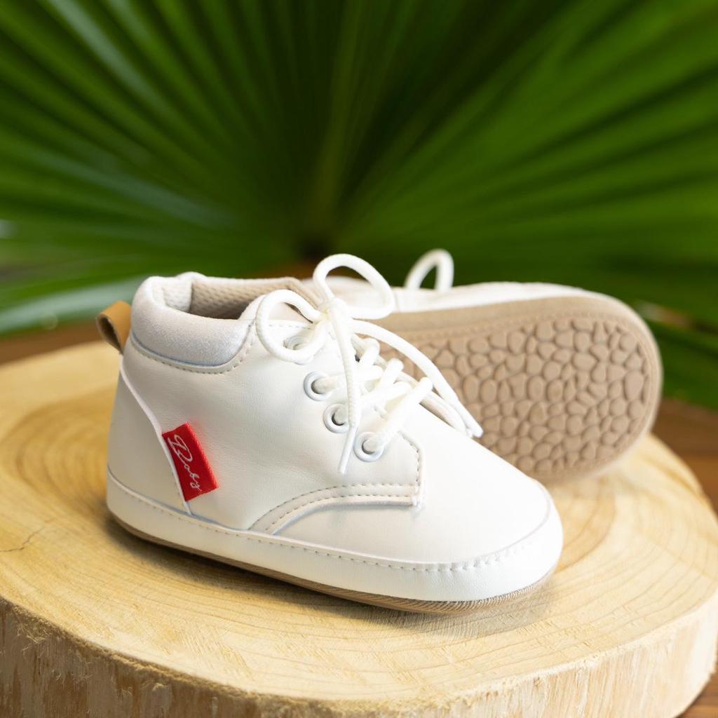 Spring 2025 Baby Solid Color Rubber Sole Walker Shoes