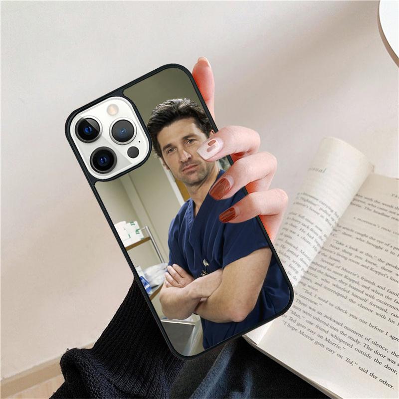 Derek Shepard Grey Anatomy Mobile Phone Cases Cover For iPhone 17 Air 16 15 14 12 13 11 Pro MAX apple Plus SE2020 Coque