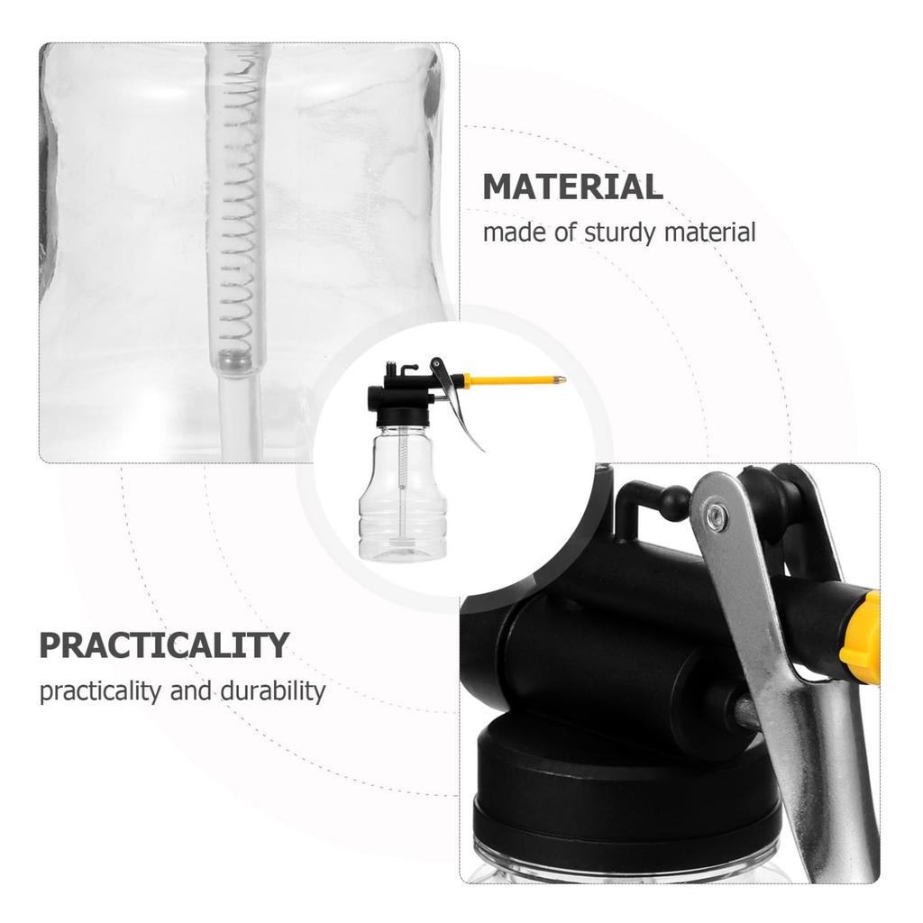 GRIRIW 2pcs Oiler Pouring Bottle Auto Oiler Pot Injector