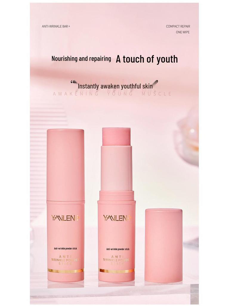 Korean Hydrating Pink Snail Peptide Wrinkle-Firming Stick & Neck Cream