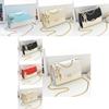 New Trendy Sequined Crossbody Bag For Women Stylish Chain Strap Small Purse Fashionable