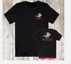 Winchester Firearms Unisex Schwarzes T-Shirt Größe SXL