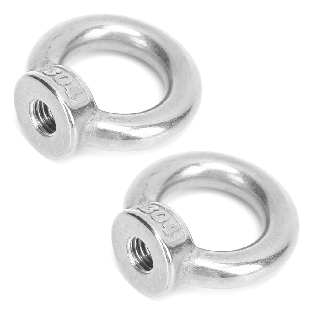 2 Stück Heißösen Edelstahl Outdoor Wasserwerkzeuge für Meeresindustrie Yachten SchnellbooteM10