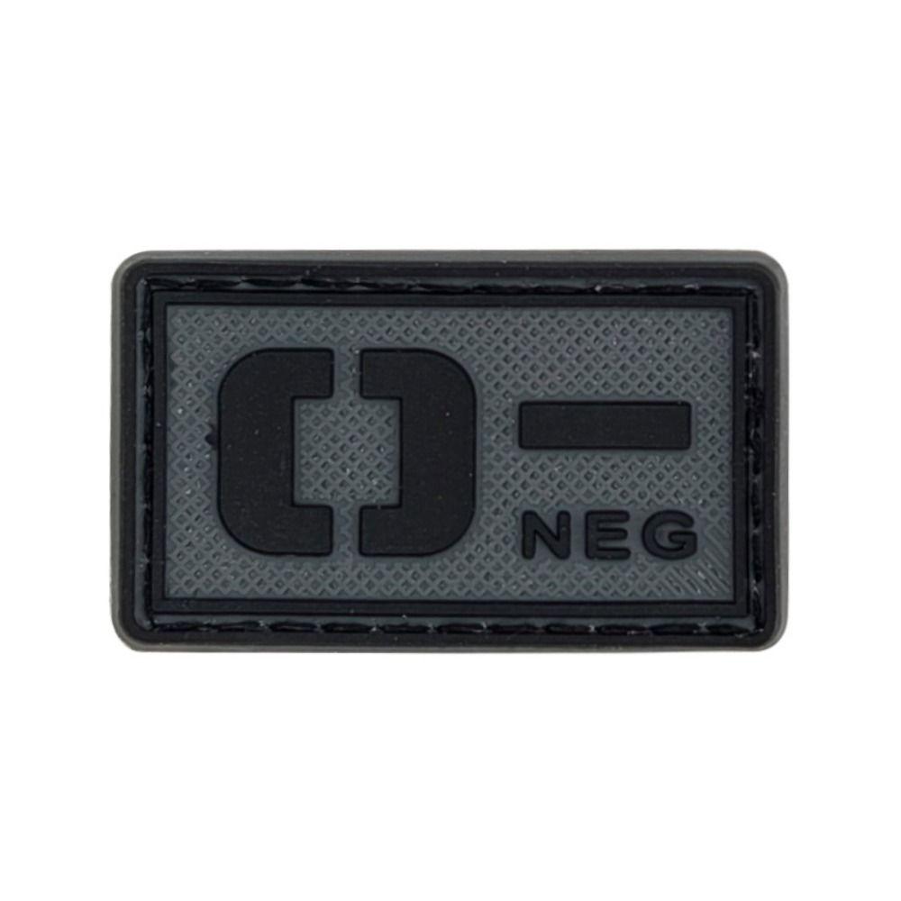 PVC Glue Stamp Blood Type Magic Sticker Embroidered Patch Emergency Armband  Helmet Decoration