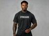 Gymshark Men's T-Shirt Cotton Gym Workout Short Sleeve Graphic Print Casual Tee