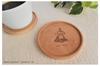 TOUGEI Wooden Coaster 2G Made of Natural Moomin Wooden Tableware 91 X 9mm (Mimura-nee-san) Wood, Series, Coaster, Diameter Approx.