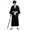 TUAHOUS BLEACH Kuchiki Rukia Cosplay Costume, Kendo Outfit, Halloween, School Festival, Event, Disguise (Size M)