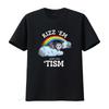 Autismus Lustig Rizz Em Mit Dem Tism Meme Autistisches Opossum T-Shirt vintage gewaschen leicht gedehnt Mann Mode Grafik