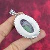 Joyería de Rubí Zoisita, Plata de Ley 925 Sólida, Encantadora Joyería de Piedras Preciosas, Colgante de Cadena Hecho a Mano, Regalo Para Chica