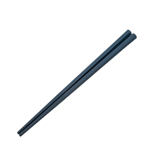 Sunny Life Design Chopsticks and Spoon Combo Set for Lunch Boxes, Dishwasher Safe, TAB.LAB Tip, Antibacterial Finish, Navy, Made In Japan