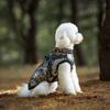 Winter Dog Clothes Outdoor Thickened Warm Pet Cotton-Padded Clothes Reflective Webbing Cotton Vest Chest Back