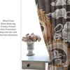 Traditional Chinese Dragon Blackout Curtains, Fantasy Cloud Golden Asian Grommet Thermal Insulated Curtains Window Drapes for Bedroom Living Room, 2