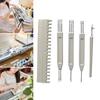 5Pcs Transfer Tool Transfer Comb Needle Pusher Crochet Latch Tool Set for