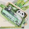 5-Layer Transparent Pencil Case, 2025: Large Capacity & Stylish Design for Middle and Elementary School Girls