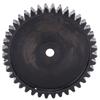 40 Tooth Sprocket Roller Chain Plate Servo Cast Steel High Overall Strength Industrial Parts