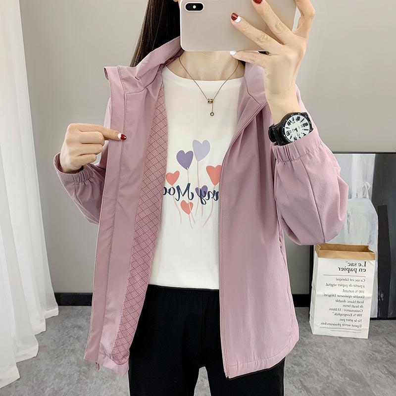 Jacke Damen Herbst Neu Outdoor Sportjacke Damen Elastisch Abnehmbare Kapuze Bergsteigeranzug