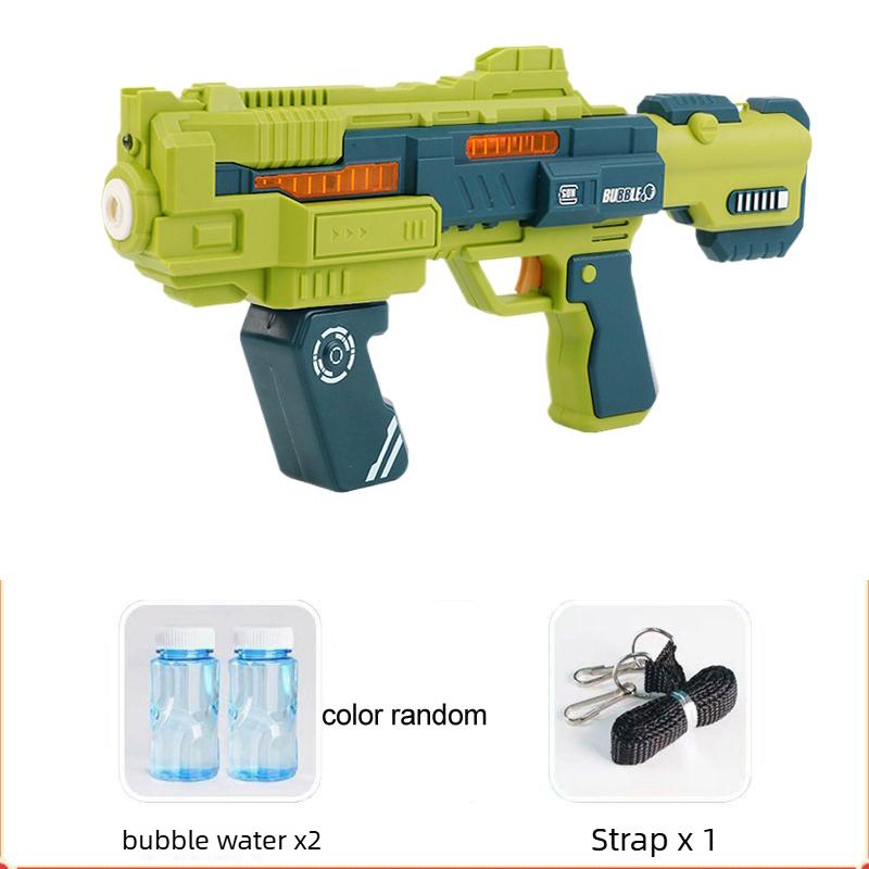 Electric Bubble Gun with Light and Sound Automatic Bubble Machine  Automatic Soap Blower  Summer Outdoor Game Toy Kids Gift