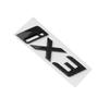 ABS iX3 Logo Car Emblem Decal Rear Trunk Badge Sticker