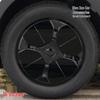 Geely Xingyuan Wheel Hub Stickers - Blackening Waterproof Decoration, Seven-Color Film, Scratch Concealment.