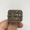 Chinese Tibet Silver Handmade Bat Thumb Rings Decoration Gift Old Collection