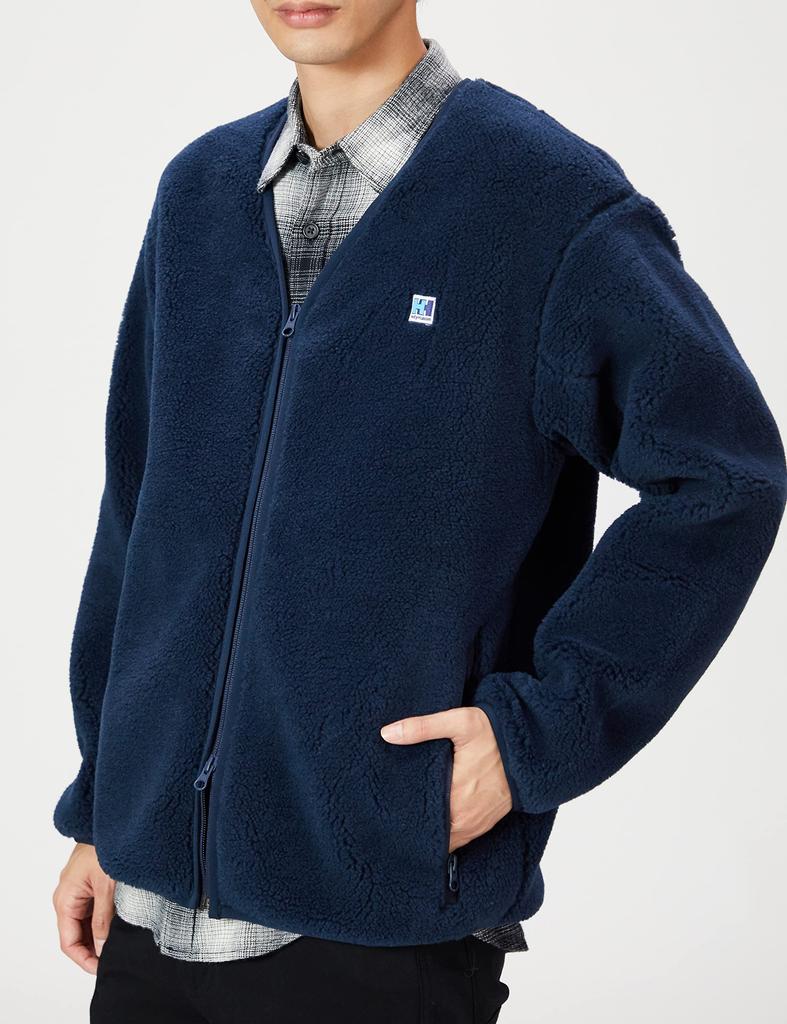 Helly Hansen Fleece WM FIBERPILE(R) Cardigan, Unisex, HE52274, Navy,