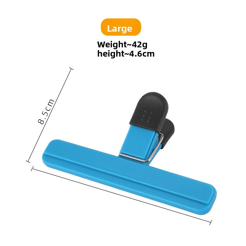 Клипсы для герметичной упаковки для хранения свежести для домашних снеков пищевой пластик современный простой стиль оптовая продажа Large 536₽