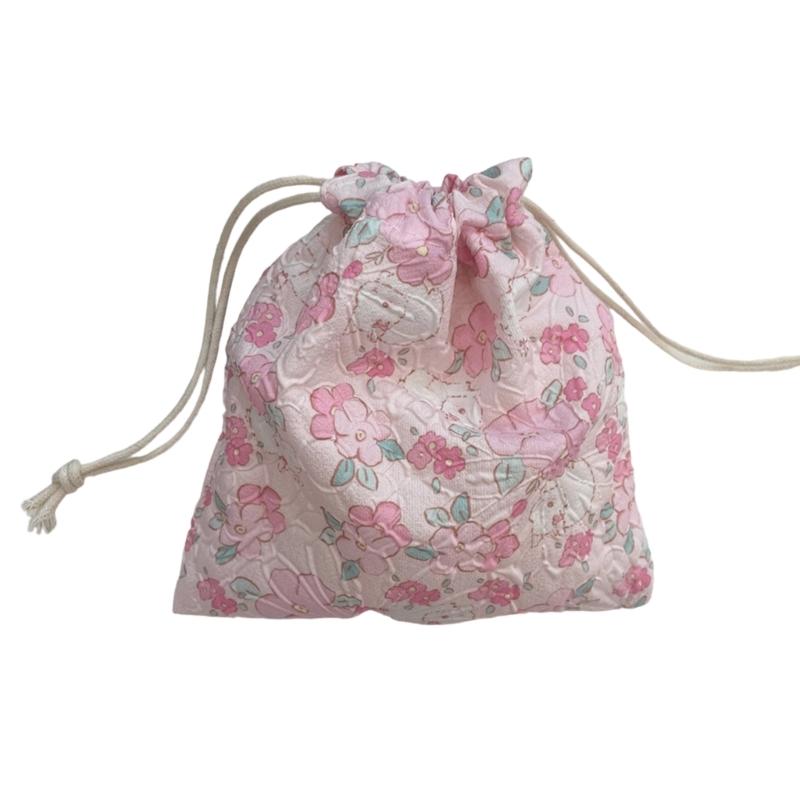 Wiederverwendbarer Polyester-Kordelzugbeutel Aufbewahrung Organisiert Für Beauty-Tools Schmuck Praktische Reise-Accessoires Beutel