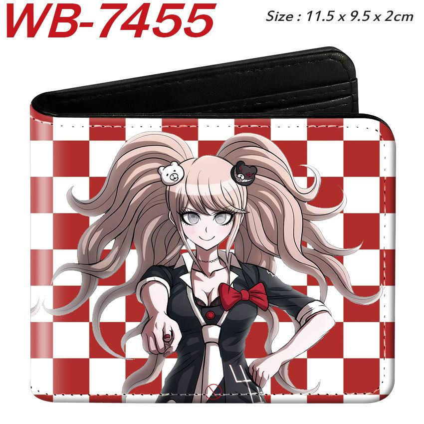 Danganronpa Anime Foldable Leather Wallet Short Purse