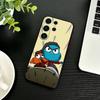 F-Gumball and Darwin Phone Case For Samsung S26,S25,S24,S23,S22,S21,S20,Ultra,Plus,FE Black Soft Cover