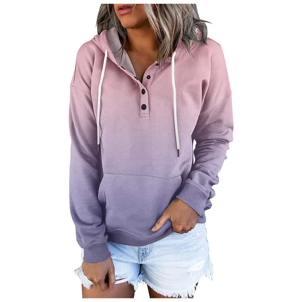 Fashion Women   And Winter Printed Long Sleeve Pullover Casual Tops