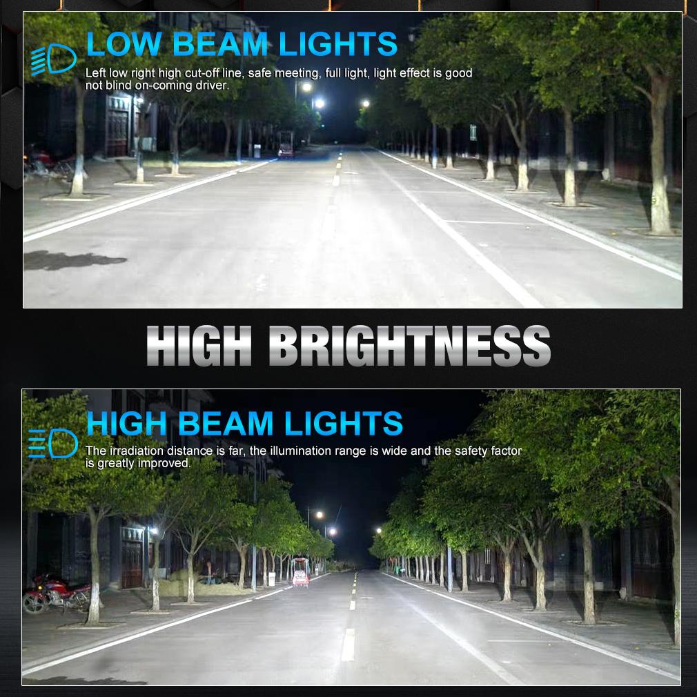 2 Stück 60000Lm D2S D4S LED Auto Scheinwerfer Birnen D2R D4R LED Auto Licht Hohe Leistung 200W 1:1 Plug-and-Play 30-Kern CSP-Chips Turbo-Lampe 6000K Weiß