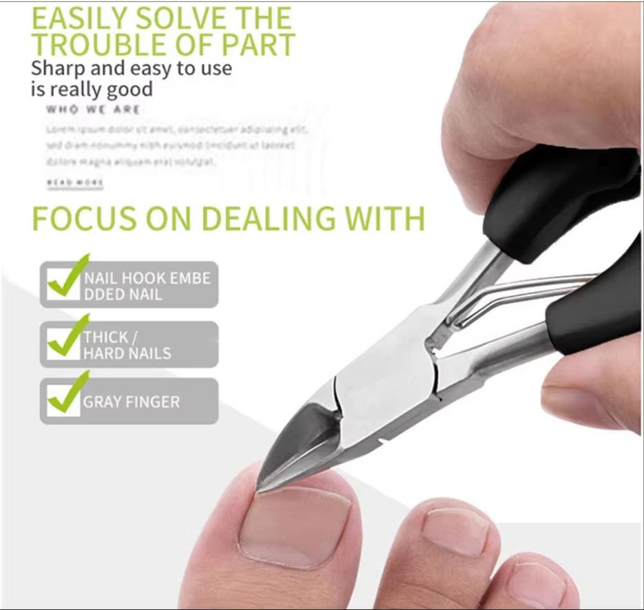 Nail Clippers Ingrown Toenail Podiatry Correction Nippers Cuticle Cutters Cut Paronychia Pedicure Manicure Hand Foot Care Tool