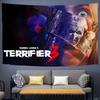 TTerrifier 3 Horror-Clown Film Gedruckter Wandteppich Indischer Buddha Wanddekoration Hexerei Böhmisch Hippie Dekor Decke