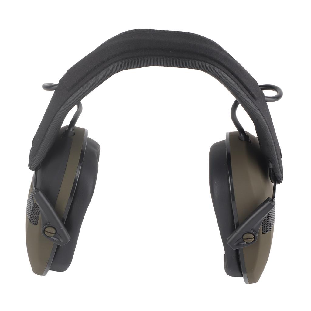 Electronic Earmuffs Hearing Protection NRR 22dB 3.5mm Headphone Safety Earmuff with Loudspeaker