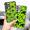 Horror Zombie Skeleton Green Soft Phone Case For Samsung A17 A27 A07 A37 A57 A16 A56 A15 A55 A14 A54 A13 A53 A26 A36 A25 A35 A24