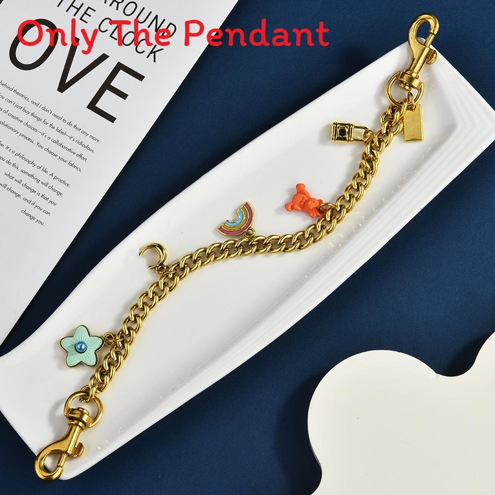 Summer Fruit Pendant Bag Charm With Metal Chain For Fashionable Women